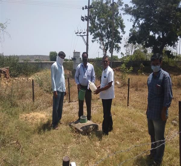 Nirmal District                                                                                                                                                                                                                                            - RAINGUAGE                                                                                                                                              - RAINGUAGE INSPECTIONS OF NIRMAL DISTIRCT                                                                                                                                                                                                                        - dt.27/05/2020          